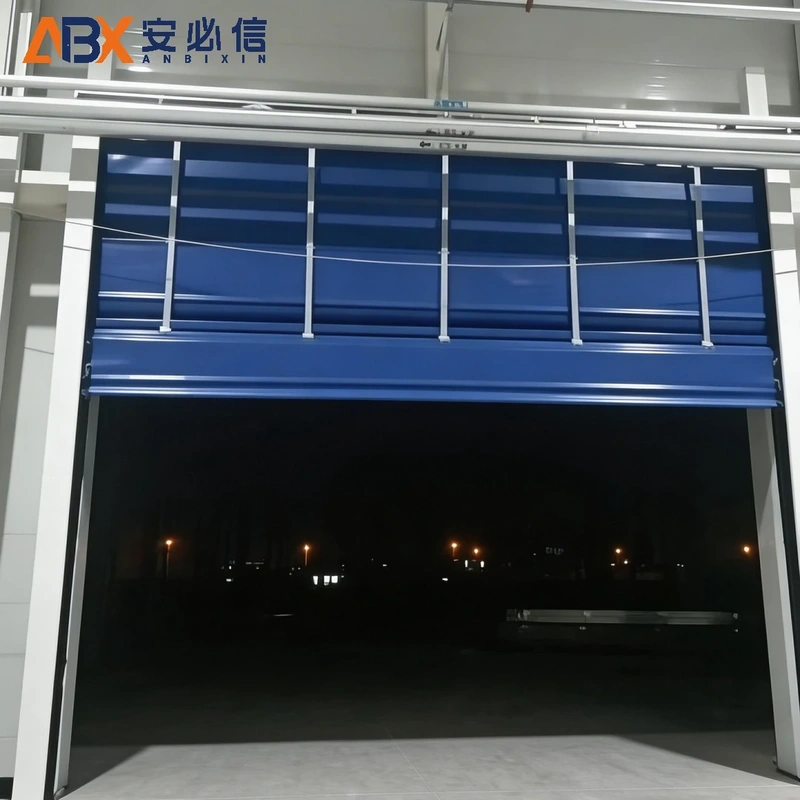 南京柔性门项目案例｜安必信工业门厂家